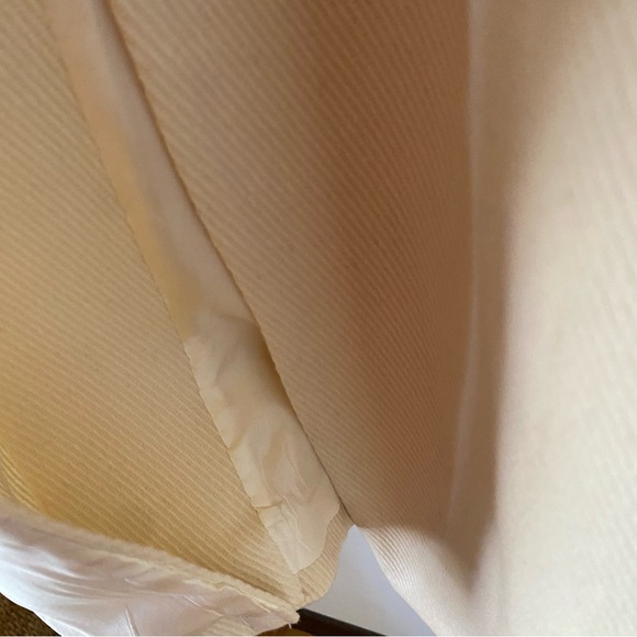 NWT Marvin Wool Coat Cream Size 2x Faux Fur Collar - Picture 11 of 12